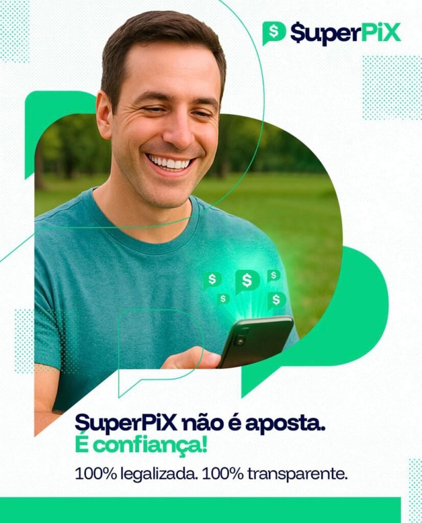 NOVA NO MERCADO, SUPER PIX CHEGA PARA REVOLUCIONAR O SETOR DE SORTEIOS ON-LINE E LEGALIZAR CAMPANHAS DIGITAIS