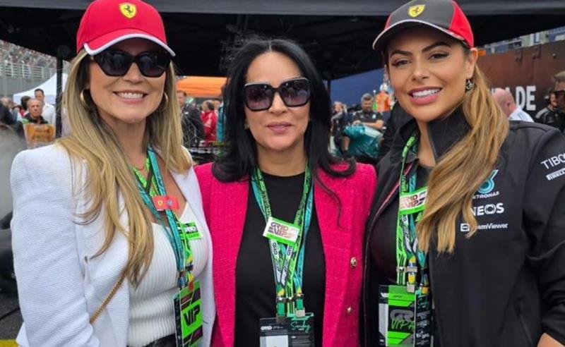 Regina Nunes prestigia a Fórmula 1 em São Paulo e destaca o impacto social e econômico do evento para a cidade