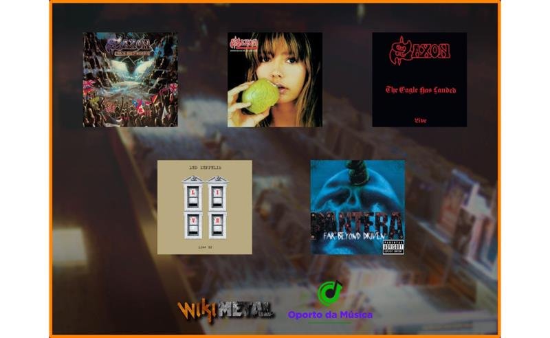 CDs do Led Zeppelin, Pantera e Saxon ganham novas edições no Brasil