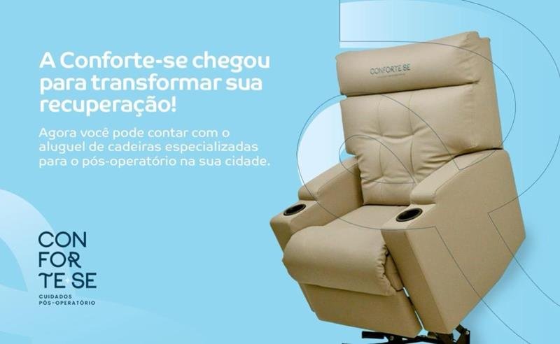 Poltronas para locação de pós operatório em Boa Vista: conforto e cuidado em cada detalhe