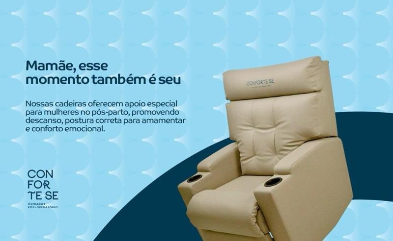 Locação de poltronas para pós operatório em Belém: tecnologia e acolhimento a serviço da sua recuperação