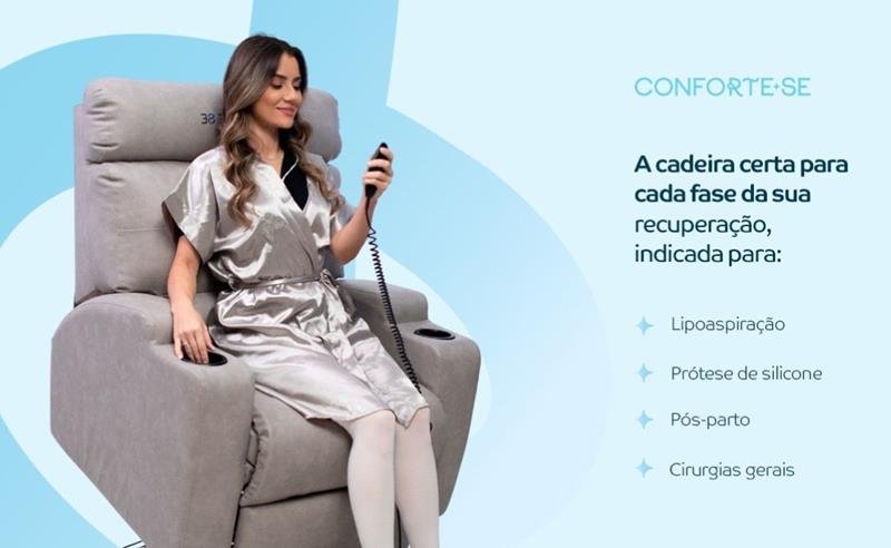 Locação de poltronas para pós operatório em Manaus cresce com foco em conforto e recuperação segura