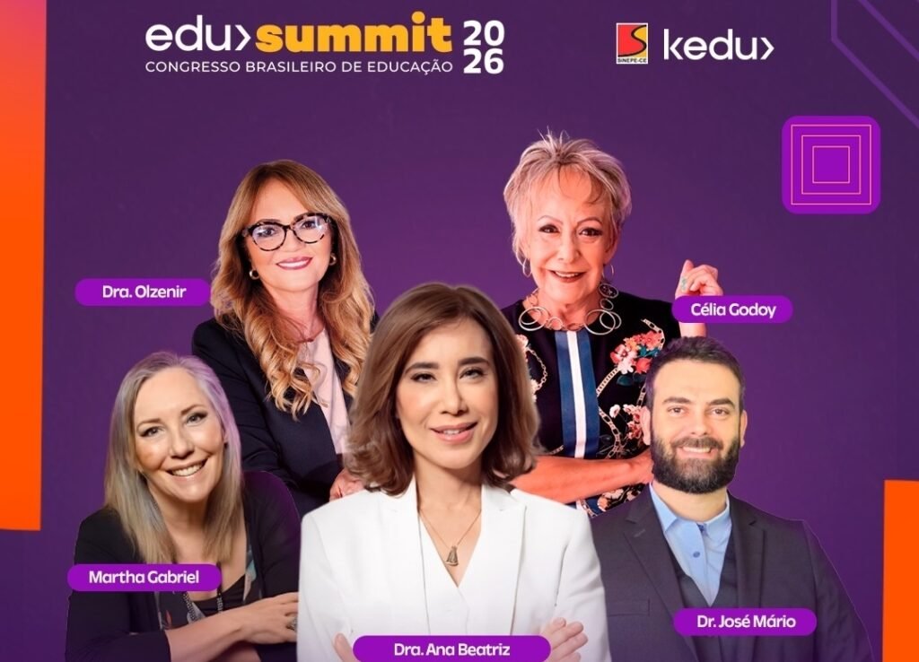 Vem aí o Edu Summit 2026: Grande encontro reúne referências nacionais e reforça o protagonismo do Nordeste no futuro da educação